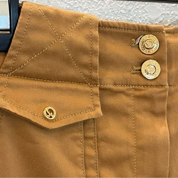 St. John Sport by Marie Gray Straight Leg Trousers in Saddle size 4 - Picture 9 of 12